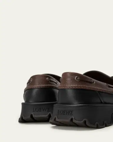 Loewe Men's Bobby Leather Loafers | Thumbnail 3 Loewe Men's Bobby Leather Loafers | Thumbnail 3