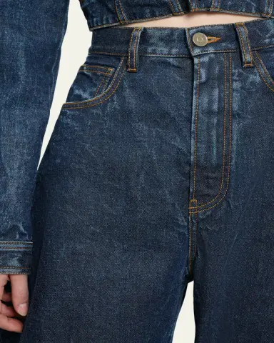 Alaïa Round Denim Pants | Thumbnail 5 Alaïa Round Denim Pants | Thumbnail 5