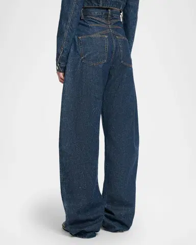 Alaïa Round Denim Pants | Thumbnail 7 Alaïa Round Denim Pants | Thumbnail 7