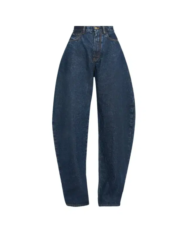 ALAÏA Round Denim Pants