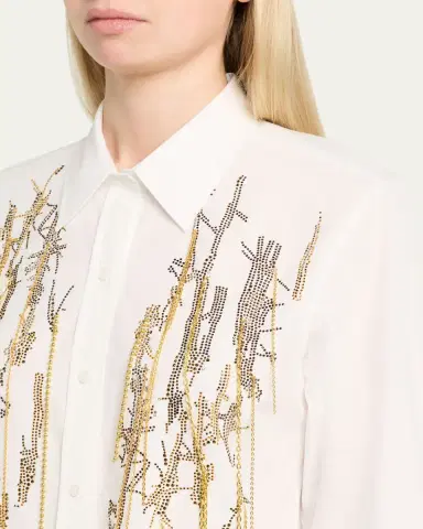 Libertine Unchained Melody Embroidered Button-Front Shirt | Thumbnail 5 Libertine Unchained Melody Embroidered Button-Front Shirt | Thumbnail 5