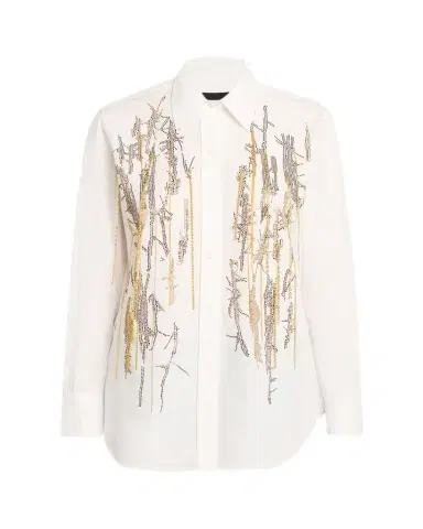 Libertine Unchained Melody Embroidered Button-Front Shirt | Thumbnail 1 Libertine Unchained Melody Embroidered Button-Front Shirt | Thumbnail 1