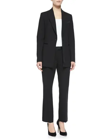 Alaïa Double-Breasted Wool Long Princess Coat | Thumbnail 6 Alaïa Double-Breasted Wool Long Princess Coat | Thumbnail 6