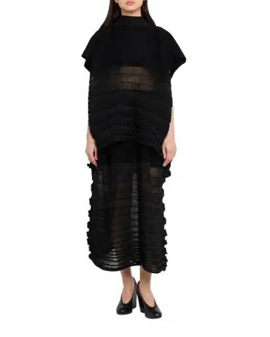 Issey Miyake Moving Sheer Knit Top | Thumbnail 1