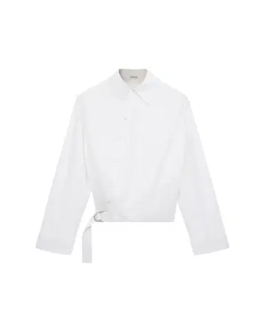 Loewe Asymmetric Twist Button-Front Shirt | Thumbnail 1 Loewe Asymmetric Twist Button-Front Shirt | Thumbnail 1