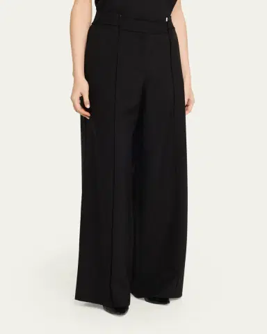 Officine Generale Azora Paneled Wool Trousers | Thumbnail 4 Officine Generale Azora Paneled Wool Trousers | Thumbnail 4