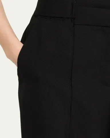 Officine Generale Azora Paneled Wool Trousers | Thumbnail 5 Officine Generale Azora Paneled Wool Trousers | Thumbnail 5
