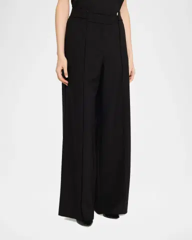 Officine Generale Azora Paneled Wool Trousers | Thumbnail 8 Officine Generale Azora Paneled Wool Trousers | Thumbnail 8