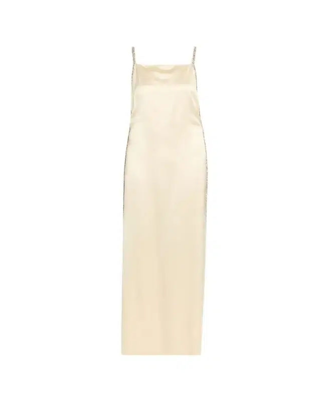 It Had To Be You Embellished Satin Gown