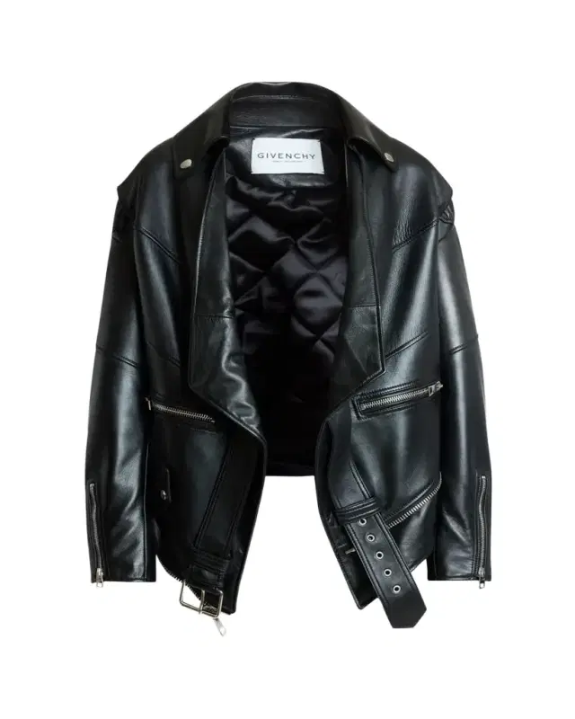 Upside Down Leather Moto Jacket