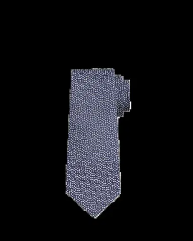 Kiton Men's Micro-Floral Silk 7-Fold Tie | Thumbnail 2 Kiton Men's Micro-Floral Silk 7-Fold Tie | Thumbnail 2