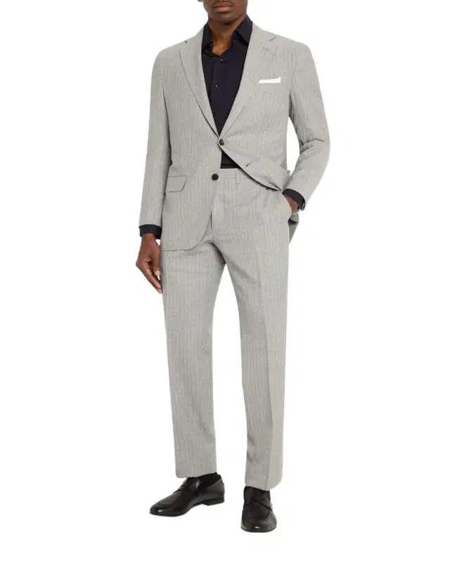 Wool Single-Breasted Suit