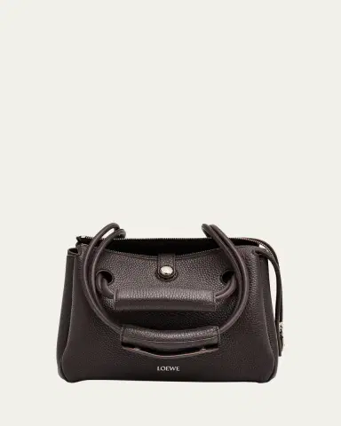 Loewe Madrid Small Trapeze Shoulder Bag in Grain Leather | Thumbnail 5