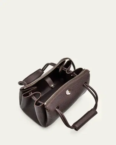 Loewe Madrid Small Trapeze Shoulder Bag in Grain Leather | Thumbnail 8