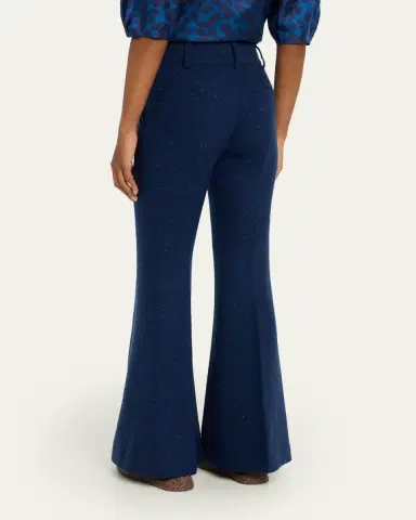 Gabriela Hearst Rhein Speckled Tweed Flare Pants | Thumbnail 3 Gabriela Hearst Rhein Speckled Tweed Flare Pants | Thumbnail 3