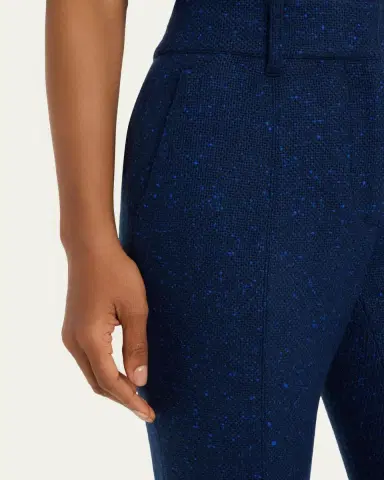 Gabriela Hearst Rhein Speckled Tweed Flare Pants | Thumbnail 5 Gabriela Hearst Rhein Speckled Tweed Flare Pants | Thumbnail 5
