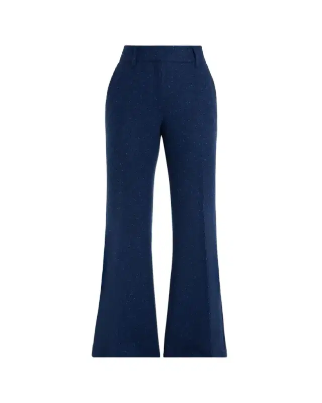 Gabriela Hearst Rhein Speckled Tweed Flare Pants