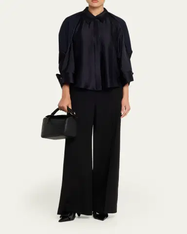 Loewe Puzzle Small Woven Top-Handle Bag in Leather | Thumbnail 5 Loewe Puzzle Small Woven Top-Handle Bag in Leather | Thumbnail 5