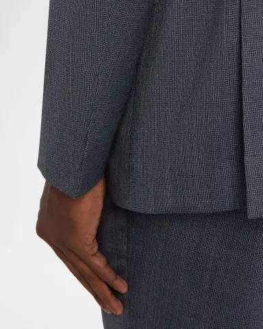 Giorgio Armani Men 's Wool and Silk Micro-Check Soft Two-Piece Suit | Thumbnail 8 Giorgio Armani Men 's Wool and Silk Micro-Check Soft Two-Piece Suit | Thumbnail 8