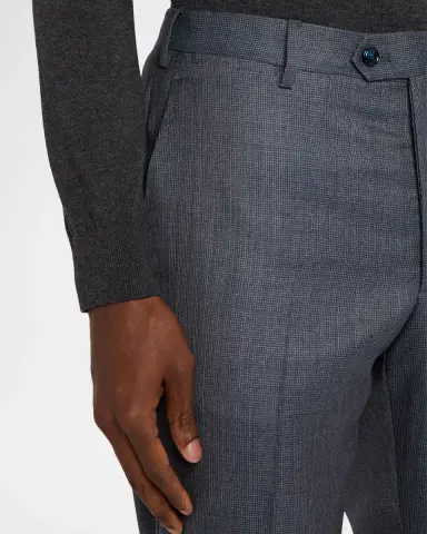Giorgio Armani Men 's Wool and Silk Micro-Check Soft Two-Piece Suit | Thumbnail 9 Giorgio Armani Men 's Wool and Silk Micro-Check Soft Two-Piece Suit | Thumbnail 9