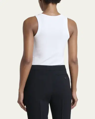 Givenchy Logo Ribbed Tank Top | Thumbnail 7 Givenchy Logo Ribbed Tank Top | Thumbnail 7