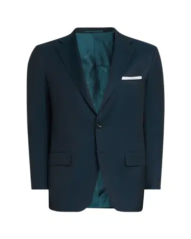 Kiton Men's Wool Micro-Herringbone Two-Piece Suit | Thumbnail 1 Kiton Men's Wool Micro-Herringbone Two-Piece Suit | Thumbnail 1