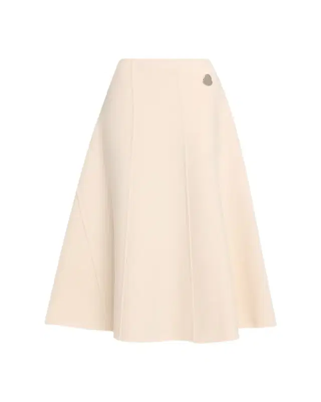 x Jil Sander Wool Midi Skirt