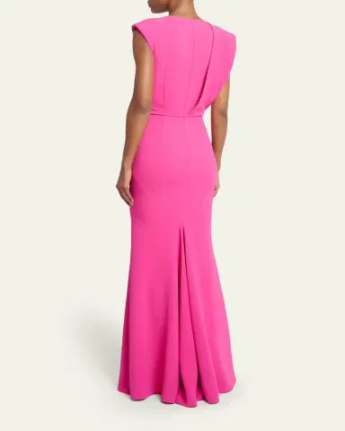 Givenchy Draped Scoop-Neck Sleeveless Maxi Dress | Thumbnail 3 Givenchy Draped Scoop-Neck Sleeveless Maxi Dress | Thumbnail 3
