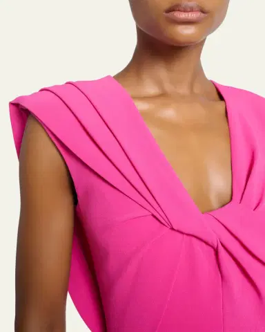 Givenchy Draped Scoop-Neck Sleeveless Maxi Dress | Thumbnail 5 Givenchy Draped Scoop-Neck Sleeveless Maxi Dress | Thumbnail 5