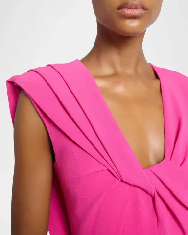 Givenchy Draped Scoop-Neck Sleeveless Maxi Dress | Thumbnail 9 Givenchy Draped Scoop-Neck Sleeveless Maxi Dress | Thumbnail 9