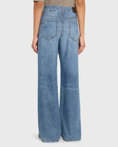 Brunello Cucinelli Super Light Relaxed-Leg Jeans | Thumbnail 2 Brunello Cucinelli Super Light Relaxed-Leg Jeans | Thumbnail 2