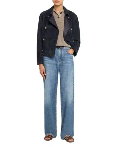 Brunello Cucinelli Super Light Relaxed-Leg Jeans | Thumbnail 1 Brunello Cucinelli Super Light Relaxed-Leg Jeans | Thumbnail 1