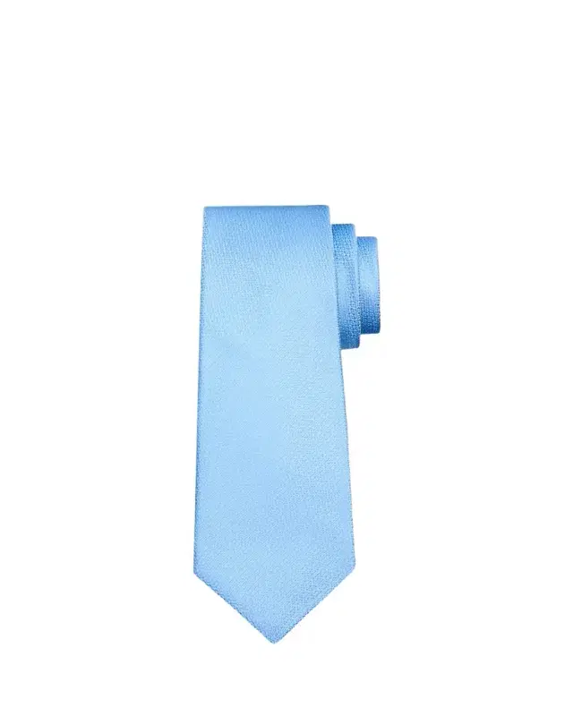 Men's Tonal Jacquard Silk 7-Fold Tie