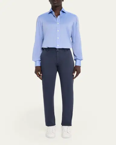 Sartorio Men's Cotton Poplin Four-Pocket Pants | Thumbnail 2 Sartorio Men's Cotton Poplin Four-Pocket Pants | Thumbnail 2