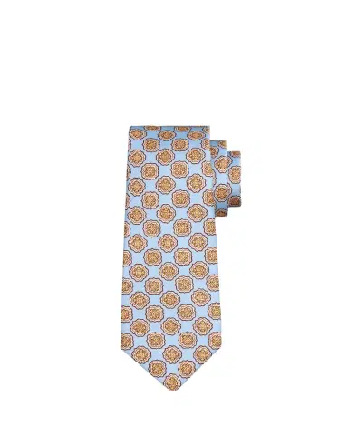 Kiton Men's Medallion Silk 7-Fold Tie | Thumbnail 1 Kiton Men's Medallion Silk 7-Fold Tie | Thumbnail 1