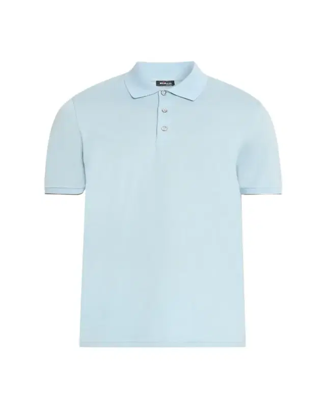 en's Cotton Rib Polo Shirt