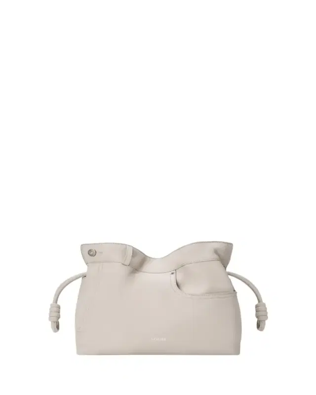 Loewe Flamenco Panta Clutch Bag in Leather