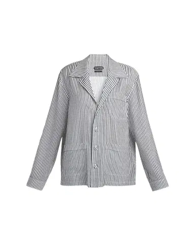 Tom Ford Striped Silk Pajama Shirt | Thumbnail 1 Tom Ford Striped Silk Pajama Shirt | Thumbnail 1