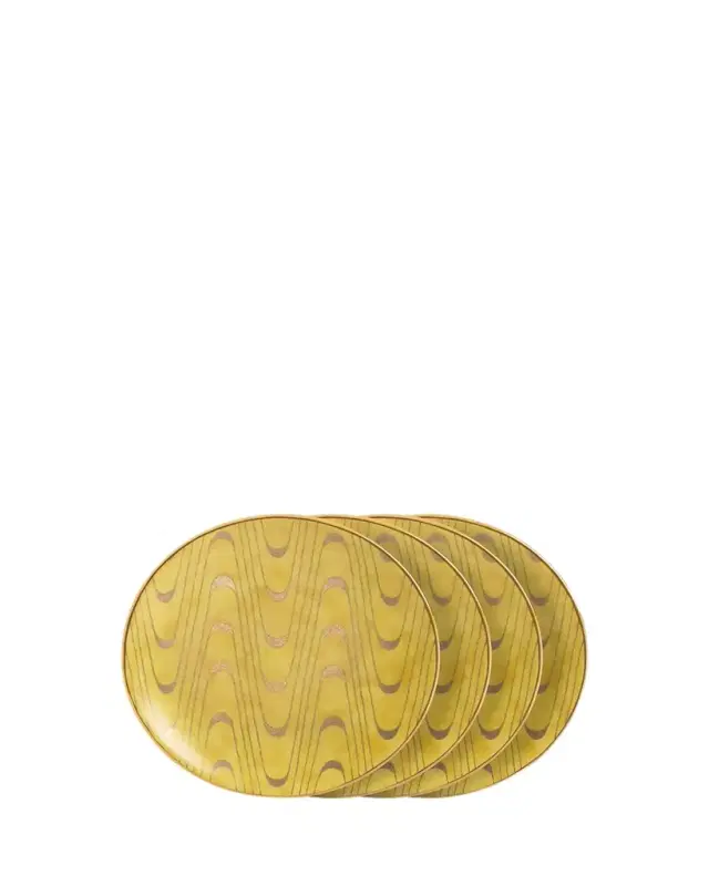 L'Objet x Fortuny Apollo Canape Plates, Set of 4