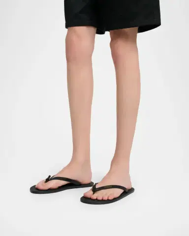Saint Laurent Men's Leather Thong Sandals | Thumbnail 6 Saint Laurent Men's Leather Thong Sandals | Thumbnail 6