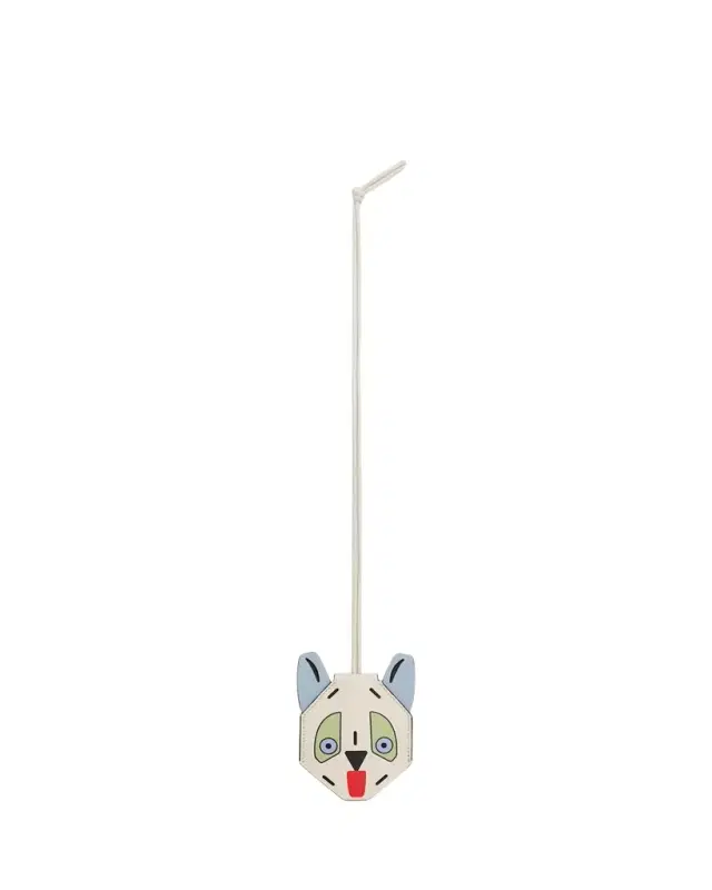 Loewe x Louis Wain Futurist Cats Keyring Bag Charm in Leather