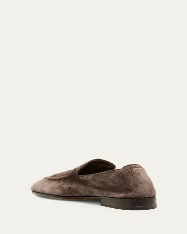 Brunello Cucinelli Men's Suede Tassel Loafers | Thumbnail 2 Brunello Cucinelli Men's Suede Tassel Loafers | Thumbnail 2