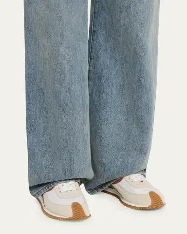 Loewe Flow 2.0 Runner Suede and Leather Sneakers | Thumbnail 2 Loewe Flow 2.0 Runner Suede and Leather Sneakers | Thumbnail 2