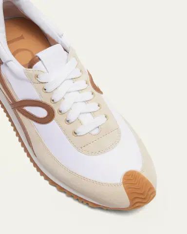 Loewe Flow 2.0 Runner Suede and Leather Sneakers | Thumbnail 5 Loewe Flow 2.0 Runner Suede and Leather Sneakers | Thumbnail 5