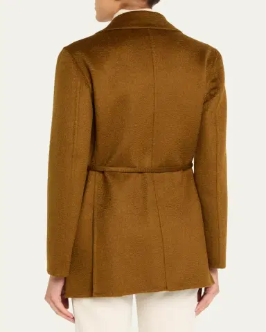 Brioni Tailored Cashmere Wrap Coat | Thumbnail 3 Brioni Tailored Cashmere Wrap Coat | Thumbnail 3