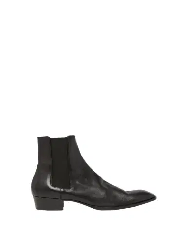 Saint Laurent Men's Stanton Leather Chelsea Boots | Thumbnail 1