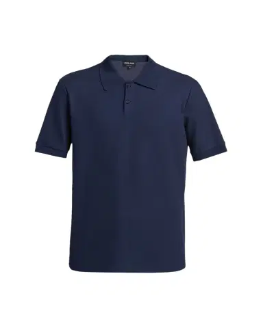 Giorgio Armani Men's Cotton Pique Classic-Fit Polo Shirt | Thumbnail 1