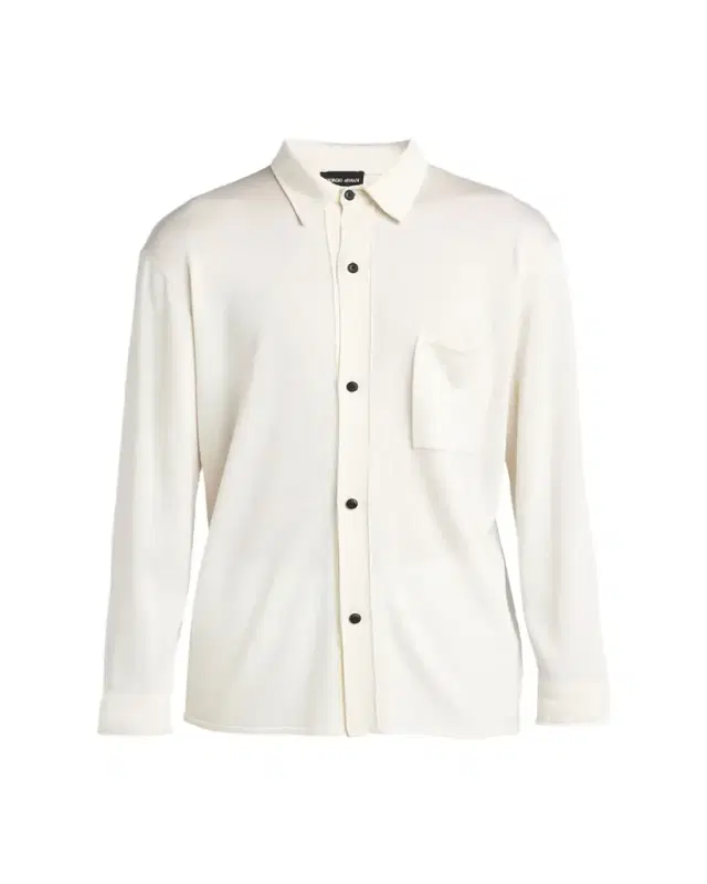 Giorgio Armani Men's Relaxed-Fit Silk Knit Cardigan