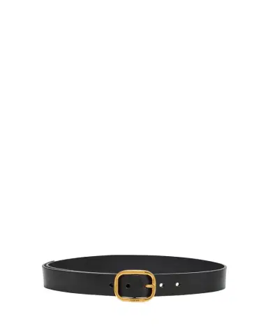 LOEWE Buckle Calf Leather Belt | Thumbnail 1