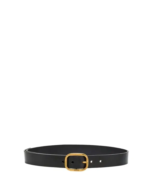 Loewe Buckle Calf Leather Belt
